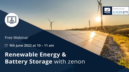 Webinar: Renewable Energy & Battery Storage with zenon